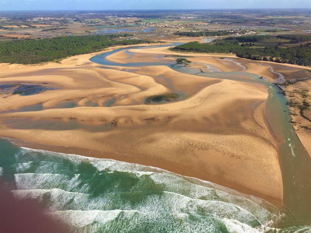 Kermit - Maison Proche Plages เลส์ซาบล์-โดล็อนน์ ภายนอก รูปภาพ